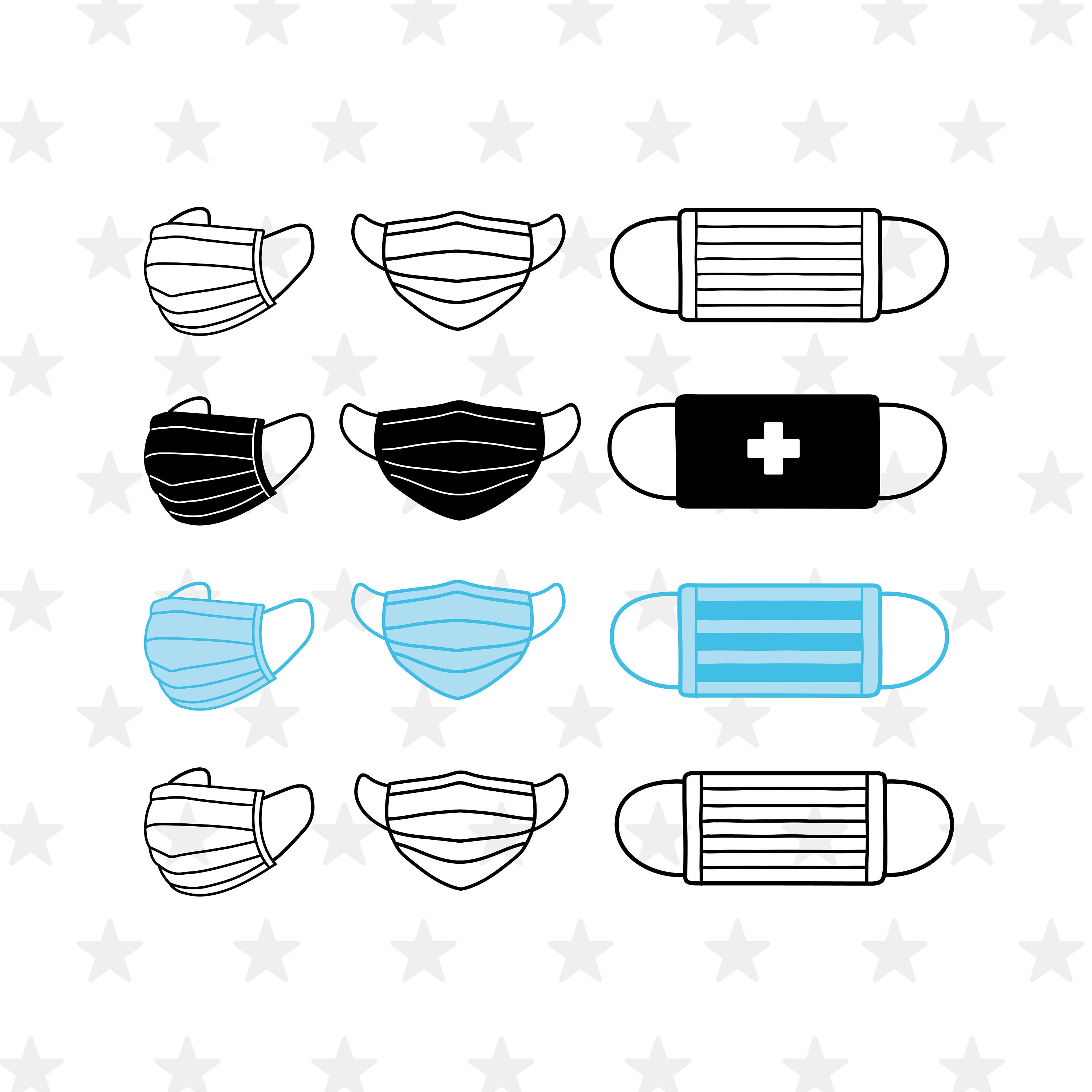 Download Commercial Use I Mask Logo Svg Face Mask Clipart Cricut Etsy
