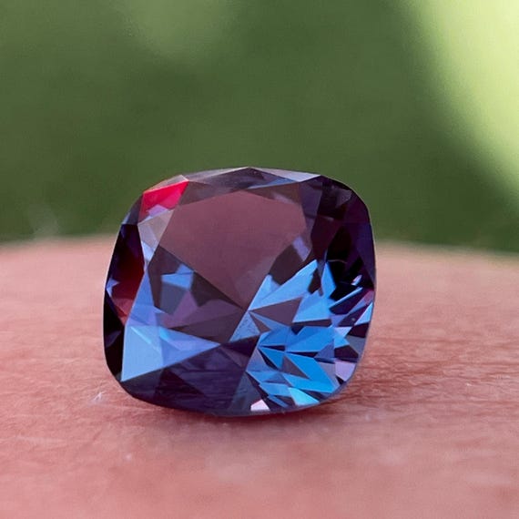Alexandrite Cushion Cut Any Size. Top Quality Lab Grown Color Changing Alexandrite. Precision Cut And Fantastic Premium Quality!
