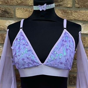 Reggiseno da fata / Costume da fata / Abito da rave, Abito da fata per rave, Costume da fata, Abbigliamento Fairycore