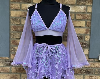 slim fit dress slacks Ladivine CD340 Size 10 Nova Purple Long Satin Overskirt Prom Dress Formal Pageant Gown Fitted Ruched