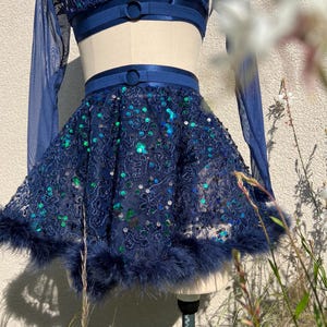 Blue Rave Outfit *RAVERORA* MTO