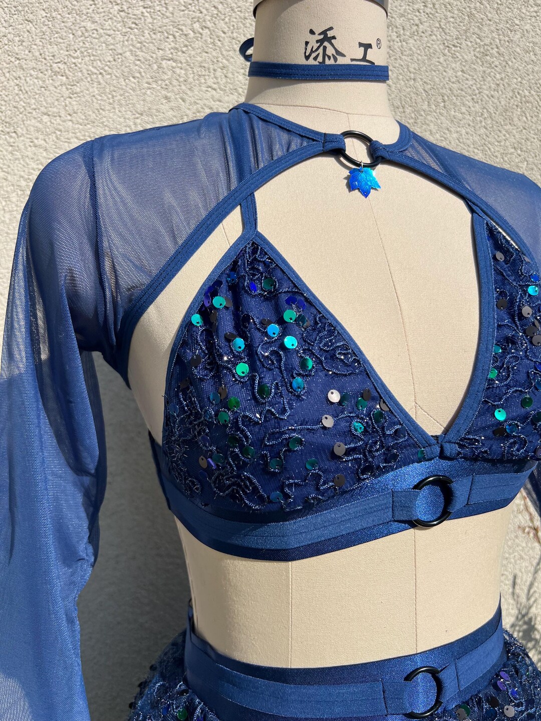 Blue Rave Outfit *RAVERORA* MTO - Etsy