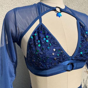 Blue Rave Outfit *RAVERORA* MTO