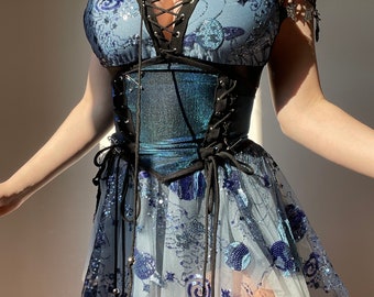Made to Order Witch Costume, Sexy Witch Costume, Blue Festival Outfit, Blue Fairy Costume, Rave Witch, Festival Fairy Outfit *LAPIS LAZULI*