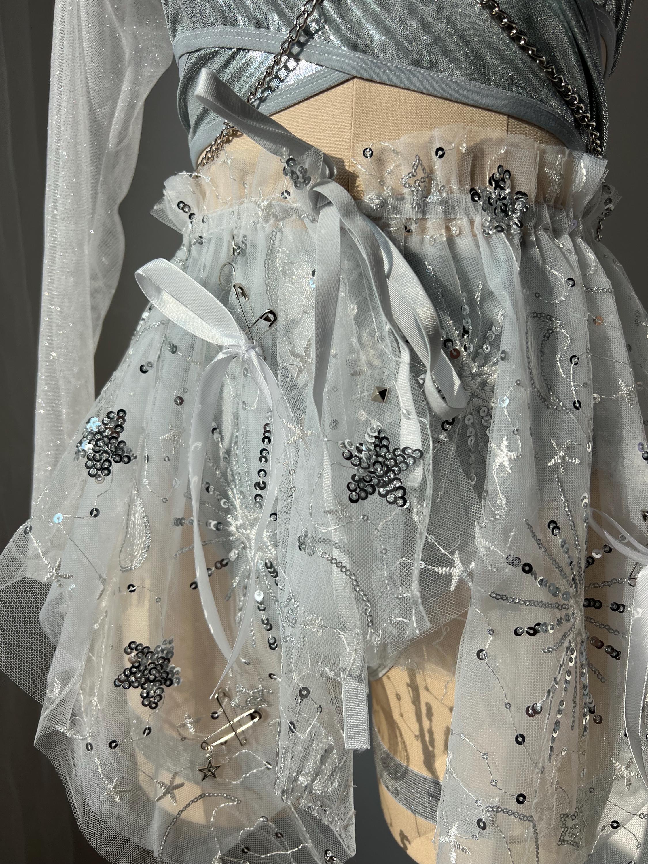 White Fairy Rave Outfit *ANGELA* MTO - Etsy