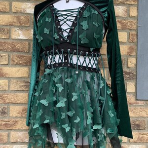 Butterfly Dress, Rave Butterfly Outfit, Butterfly Outfit, Fairy Dress ...