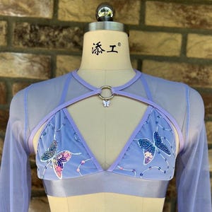 Purple Fairy Rave Outfit *Flurelle* MTO