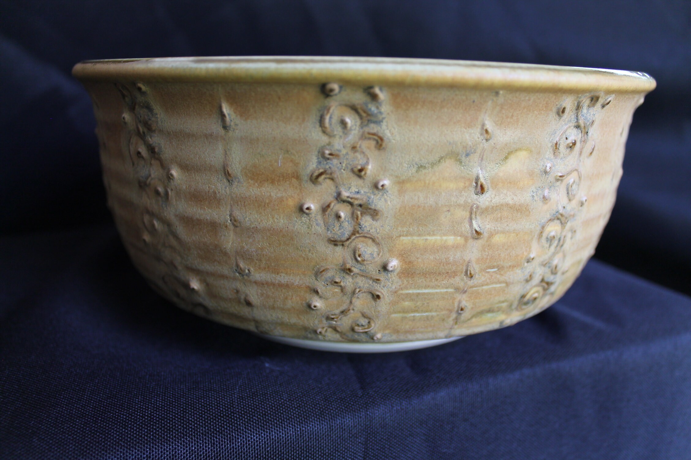 Studio Pottery Bowl Ikebana Shaped Vase or Serving Vessel Etsy