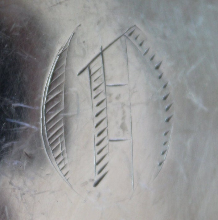 Art Nouveau Repousse Silver Plate Vanity Set With Winged Etsy