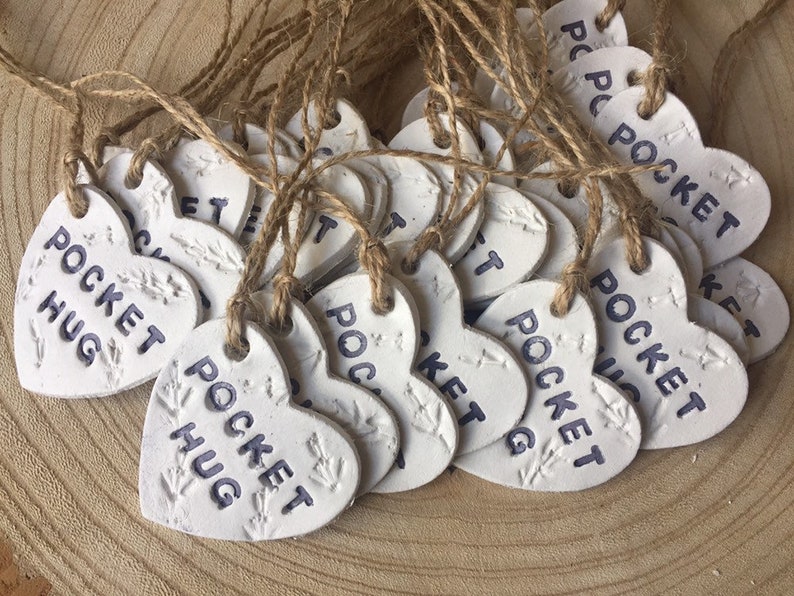 Pocket Hug Tokens pack of ten Etsy