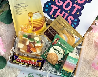 Exam Care Package - Good Luck Exam Gift - Good Luck Charm - GCSEs, SATs, A Levels, University