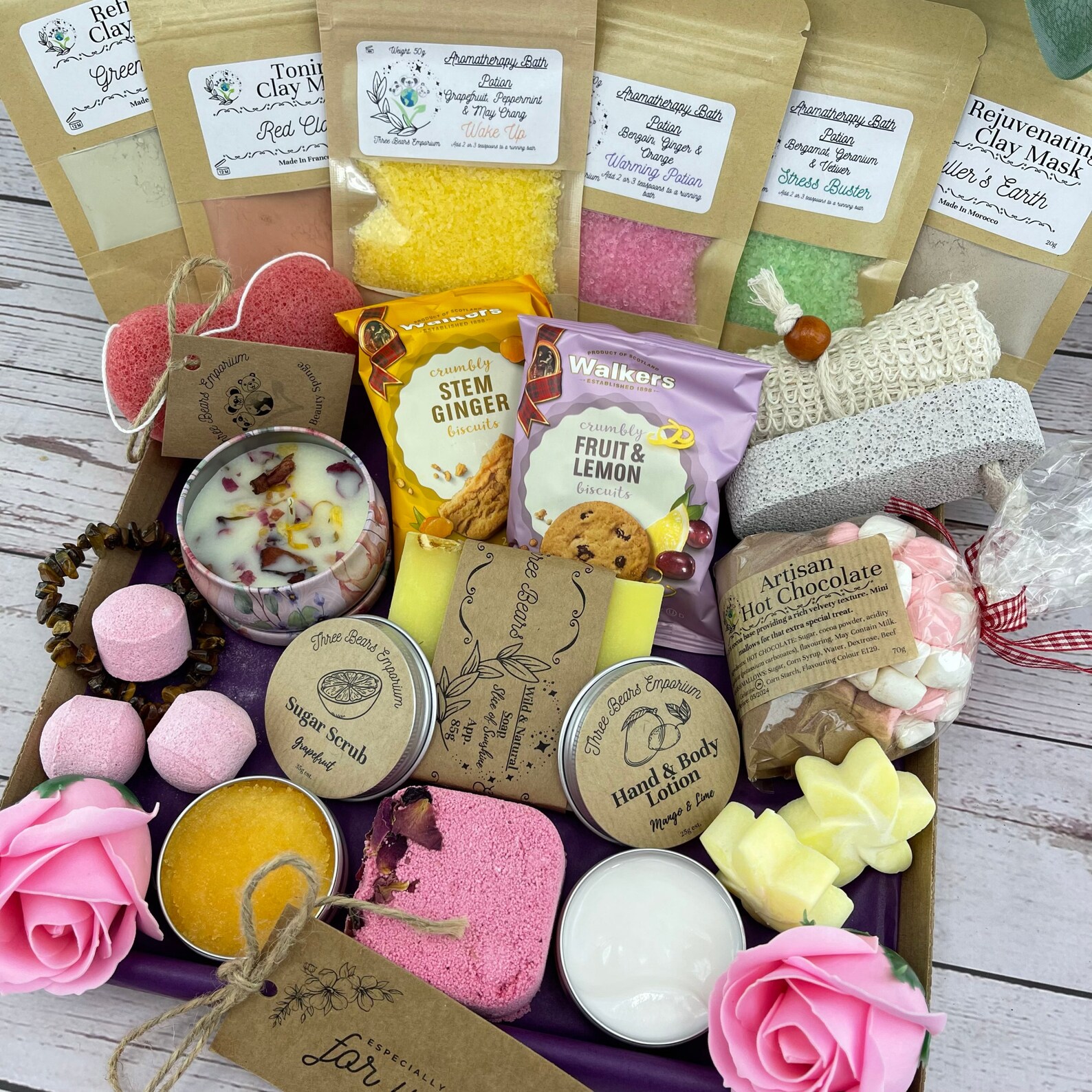 Home Spa Birthday Hamper for Her Mum Best Friend Women Etsy