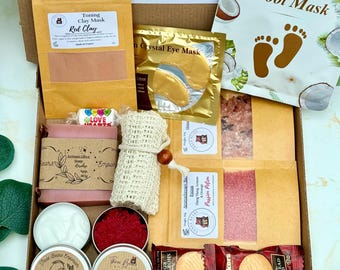 Spa Gift Box For Women Hug in a Box Gift | Self Care Package Pick me up Treat Box | Letterbox Gift | Get Well Soon Hamper | Thinking of you