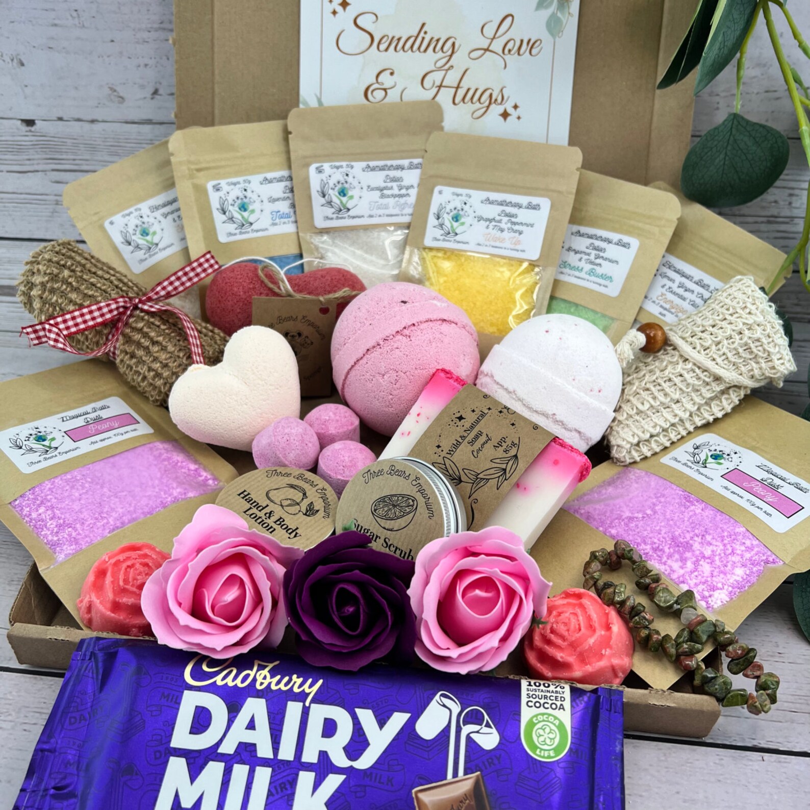 LUXURY Bath Gift Set Birthday Hamper for Her Wife Teenager Etsy UK