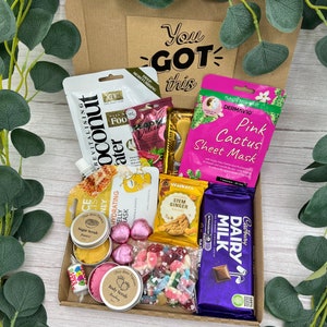 You Got This Letterbox Gift - Exam Survival Kit - Good Luck Gift Box - Positive Vibes - Hug In a Box - For Best Friend - Self care box