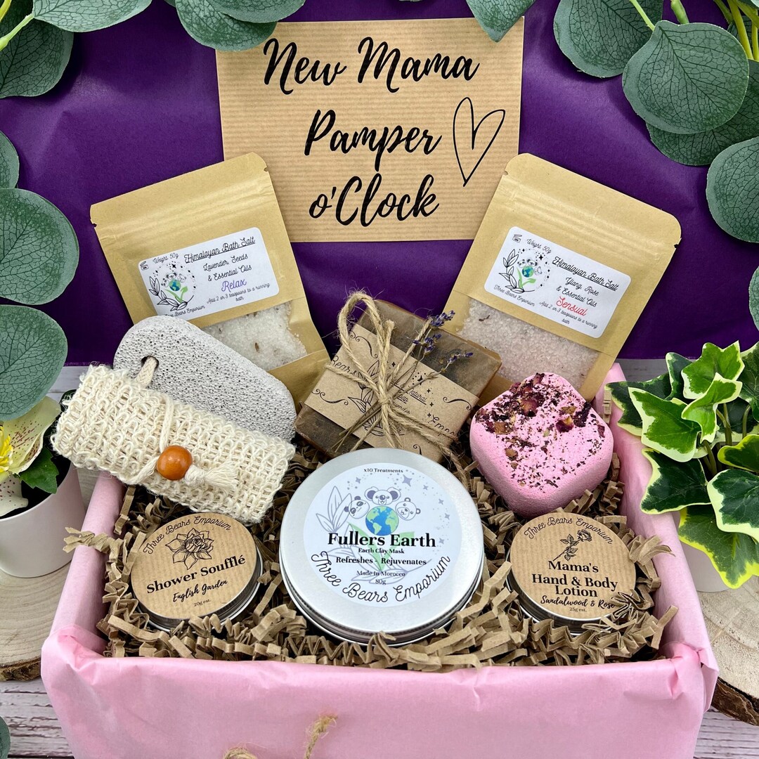 New Mum Pamper Care Package Hamper New Mum Gift Set Hamper for New