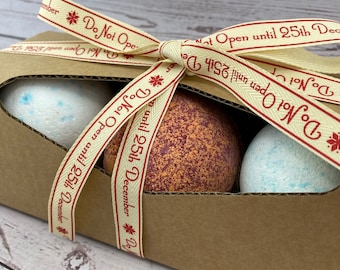 Men's Bath Bombs - bath bombs for men - mens stocking filler - christmas gift for him - natural bath bombs- secret santa for him