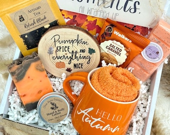 Cosy Autumn Gift Box | Autumnal Birthday Hamper For Her - Teen Daughter, Wife, Girlfriend | With Autumn Mug