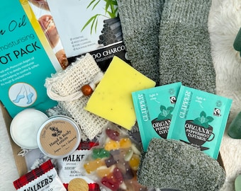 Mens Hug In A Box - Birthday Hamper For Men - Care Package - New Dad - Fathers Day Gift - Get Well Soon For Him