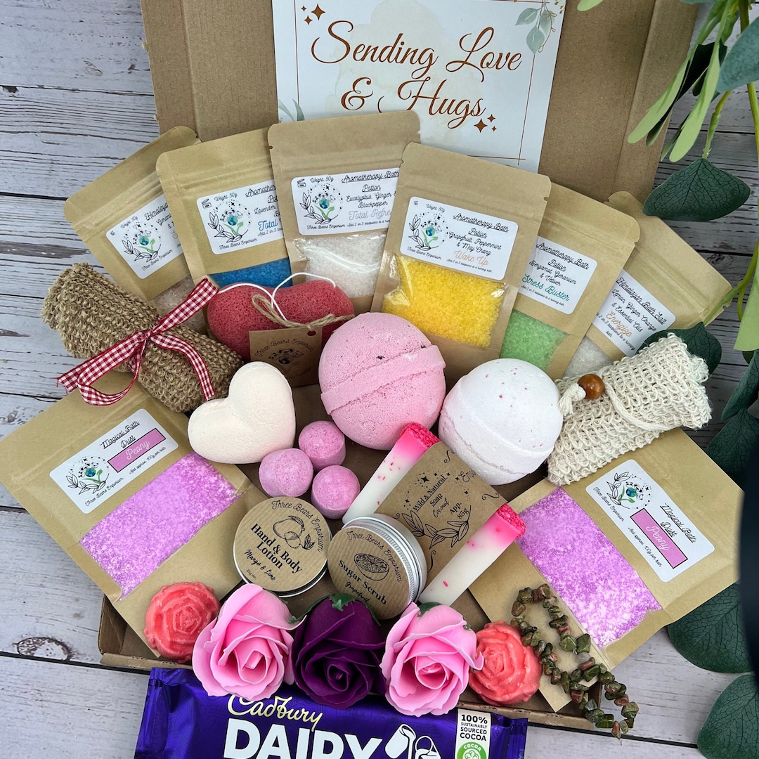 LUXURY Bath Gift Set Birthday Hamper for Her Wife Teenager Self Care