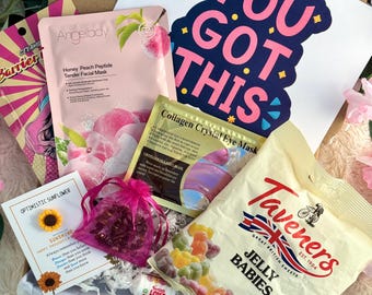 Good Luck Exam Gift - Exam Care Package - Good Luck Charm - GCSEs, SATs, A Levels - You Got This Gift - Exam Revision Kit - Gift for Student