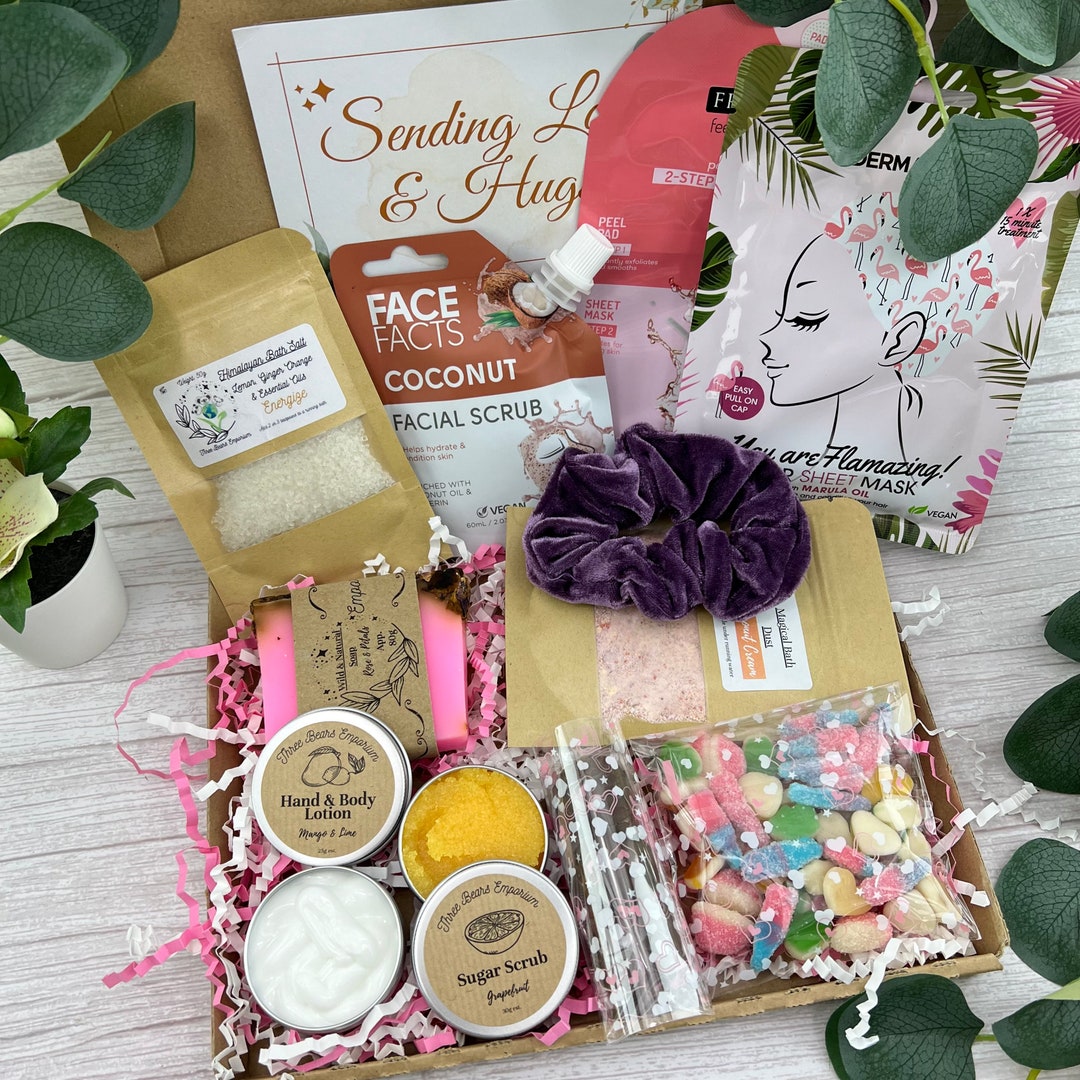 Recovery Get Well Soon Gift Hug in a Box Thinking of You Gift Set Box ...