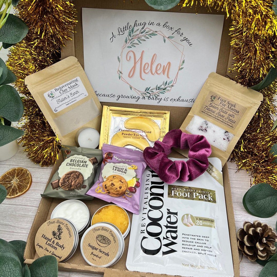 Pregnancy Spa Pamper Gift Box, Mummy to Be Hamper, New Mum Mini Gift ...
