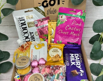 Exam Survival Kit - Exam Good Luck Gift - You Got This Letterbox Gift - Exam Care Package - Positive Vibes - For Best Friend - Self care box