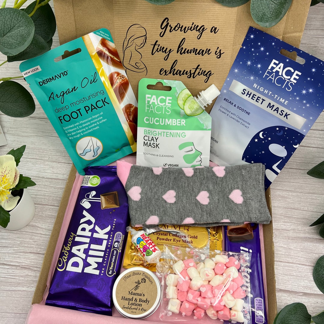Cozy MUM TO BE Pamper Gift, Pregnancy Self Care Hamper, Mum to Be