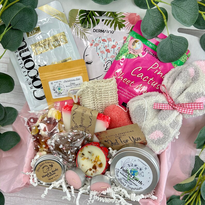 Home Spa Birthday Hamper for Her mum Best Friend Women self Etsy UK