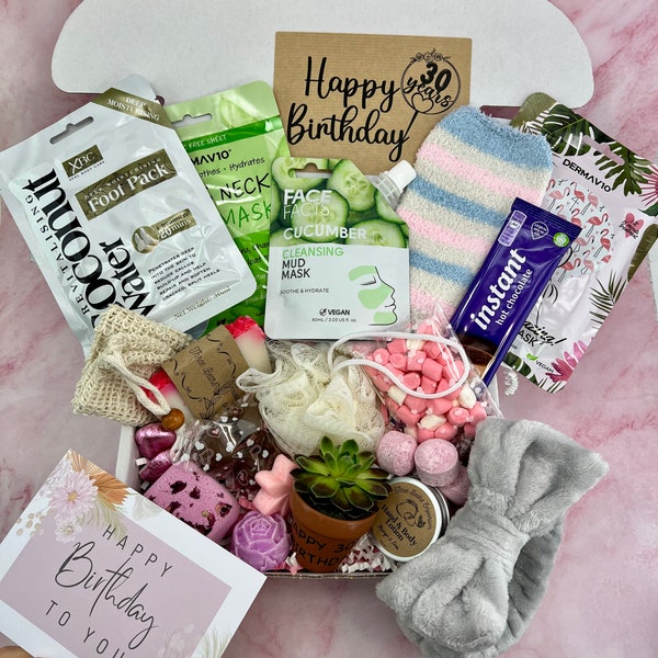 30 and fabulous birthday gift for her - 30th Milestone Birthday Gift - Pamper gift box -Luxury 30th Birthday Treat box - For Best friend