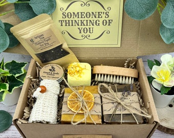 Personalised Gardening Gift For Women - Gardeners Hand Care - Hand Soap - Garden Lovers Gift -  Zero Waste - Orange & Lavender - Vegan gift