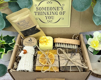 Personalised Gardening Gift For Women - Gardeners Hand Care - Hand Soap - Garden Lovers Gift -  Zero Waste - Orange & Lavender - Vegan gift