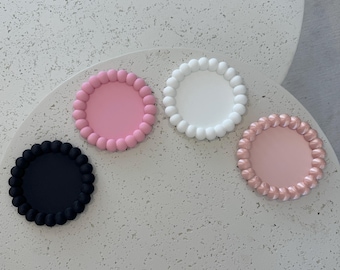 Round Bubble Coaster 3D Print File