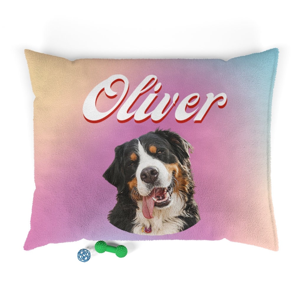 Custom Pet Bed Custom Dog Bed Personalized Dog Bed Cute Dog Etsy UK