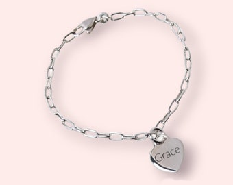Bridesmaid Bracelet Personalised Gift, Sterling Silver