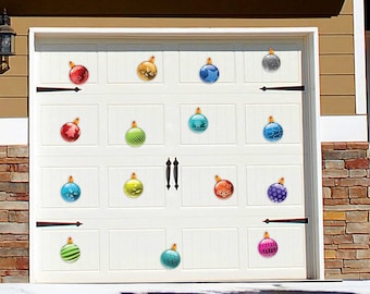 Magnetic Christmas Ornaments, 15pc Christmas Magnet Set