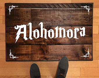 Alohomora Doormat | Etsy
