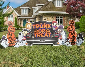 Big Dot Of Happiness Trunk Or Treat Halloween Banner - 1x5 Foot Party Decoration For Car Parade, Guest Book, Satin Paper - View #10