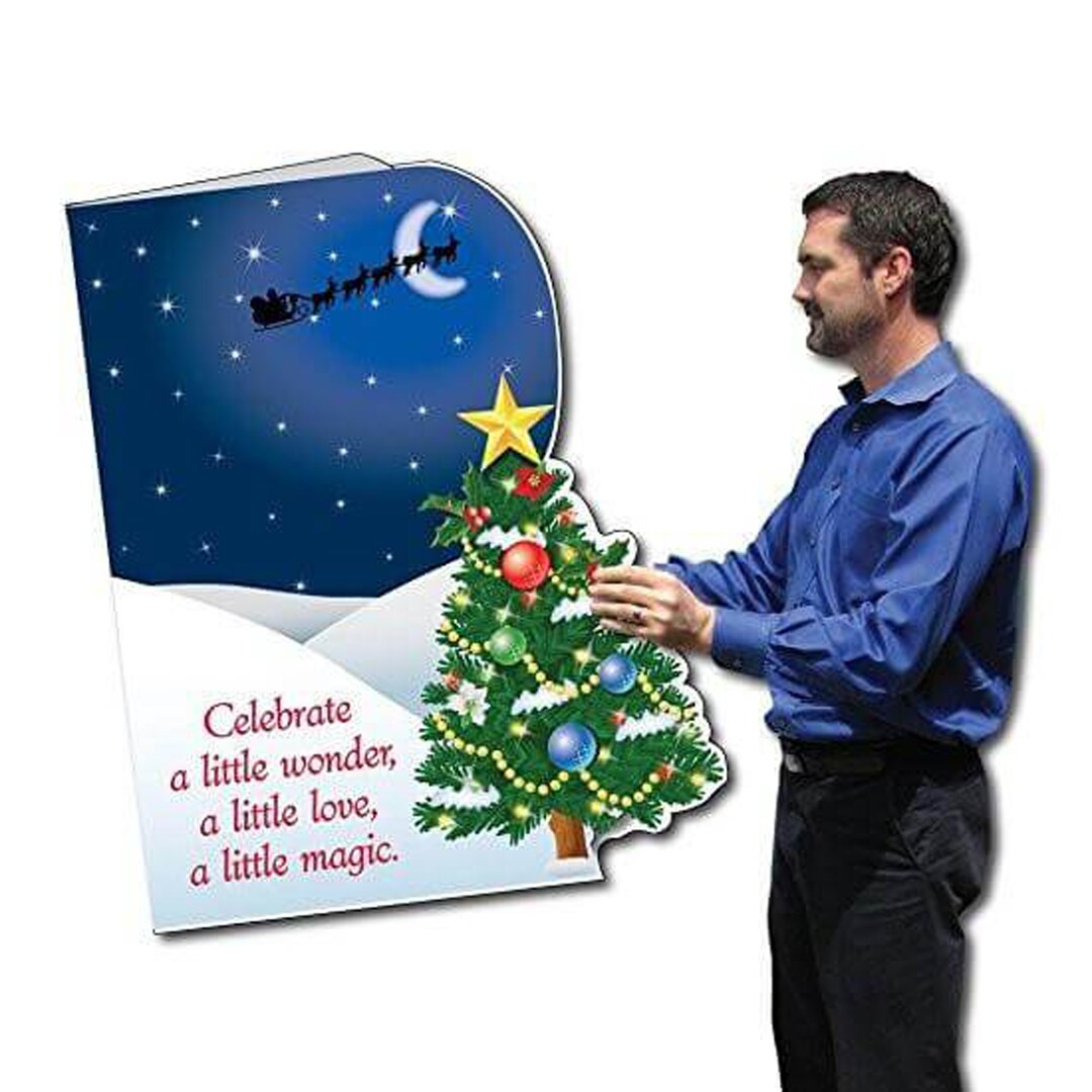 Jumbo Christmas Card 