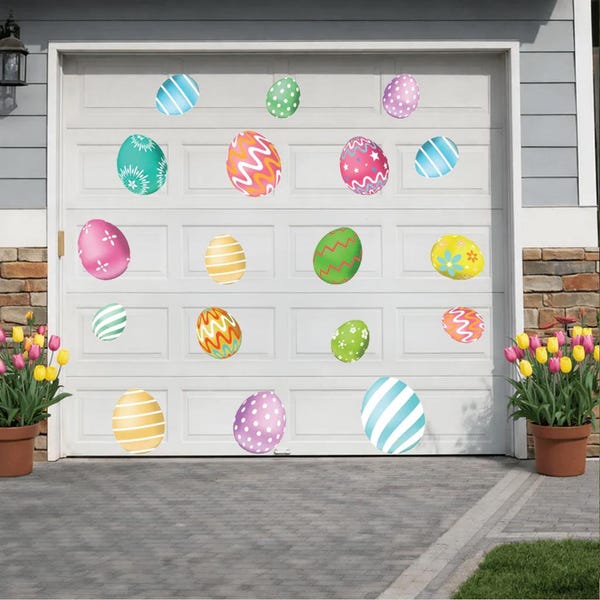 Easter Egg Garage Magnets, Outdoor Decor
