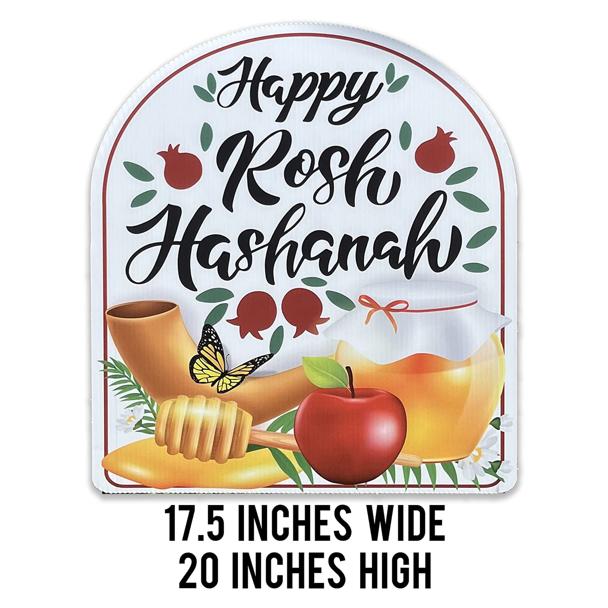 Regal Publishing Rosh Hashanah Grußkarte – Hochwertige Karte Zu Jüdischem Neujahr, 17,8 X 12,7 Cm