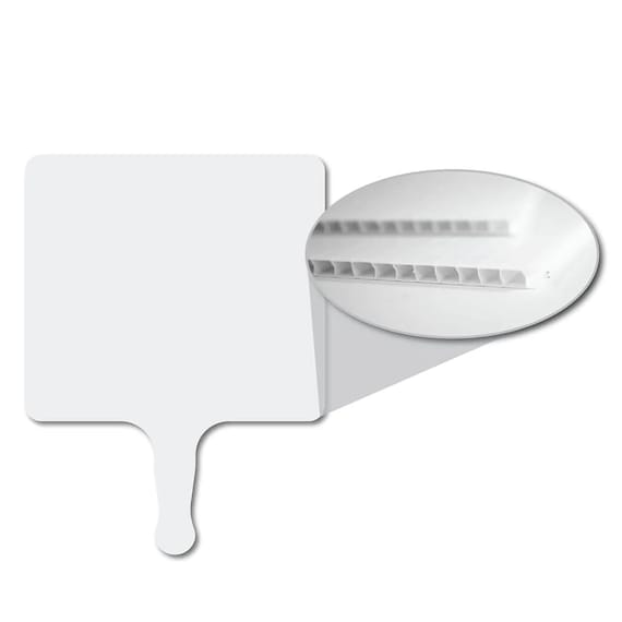 Blank best sale hand fans