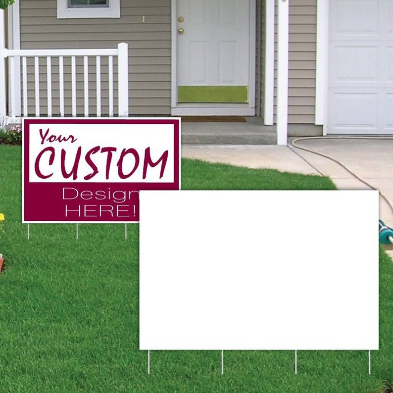 24 X 36 Corrugated Plastic Yard Sign Blanks Set Etsy