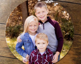 Custom Photo Drink Coasters: Set of 4 Personalized Full-Color Prints