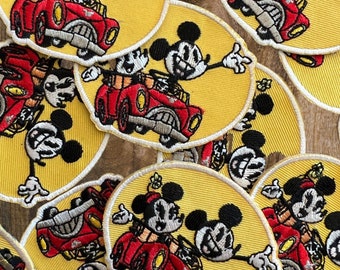 Mickey Patch, Minnie Mouse Patch, Disney Iron on Patch, Embroidery Patches  for Denim Jacket, Patches for Jeans, Patches Set, Mickey Mouse -  Israel
