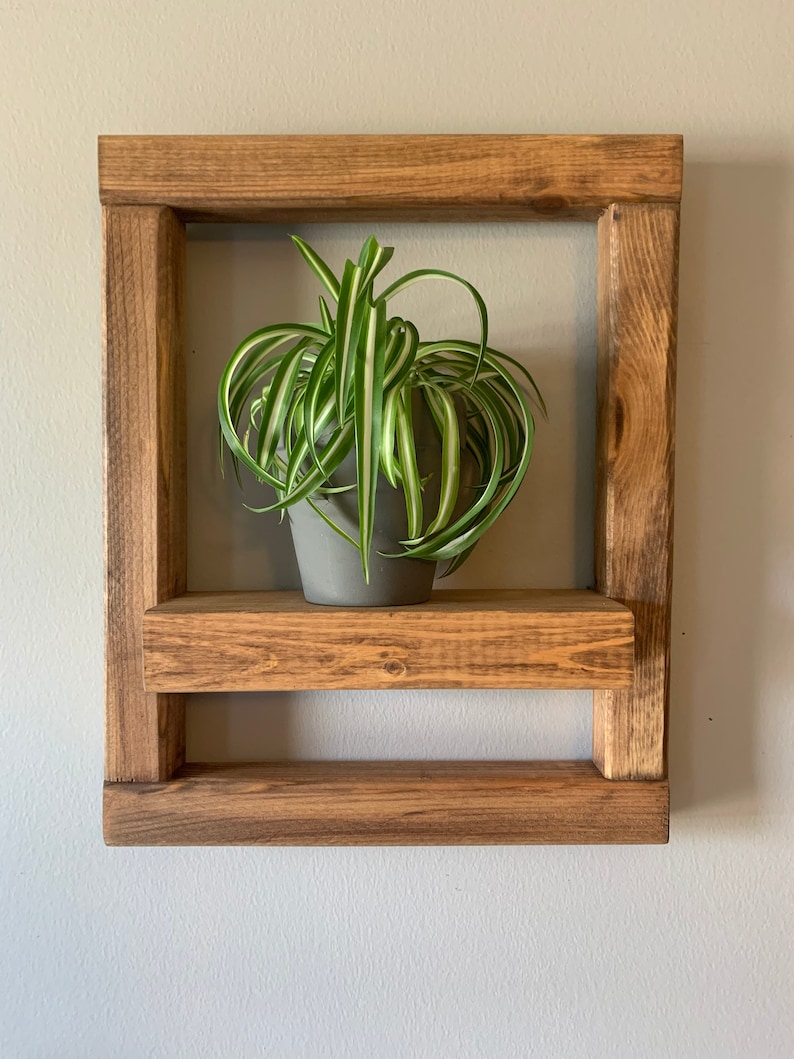 Wall Plant Holder Wall Decor Plant Holder Flower Display Etsy
