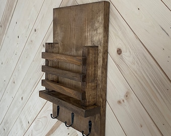 Ganchos de pared, perchero, decoración de pared, ganchos para correa, ganchos de entrada, organizador de entrada, soporte para correo