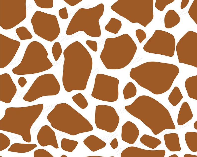 Giraffe Print Pattern SVG Giraffe Spots Svg Giraffe Svg - Etsy UK