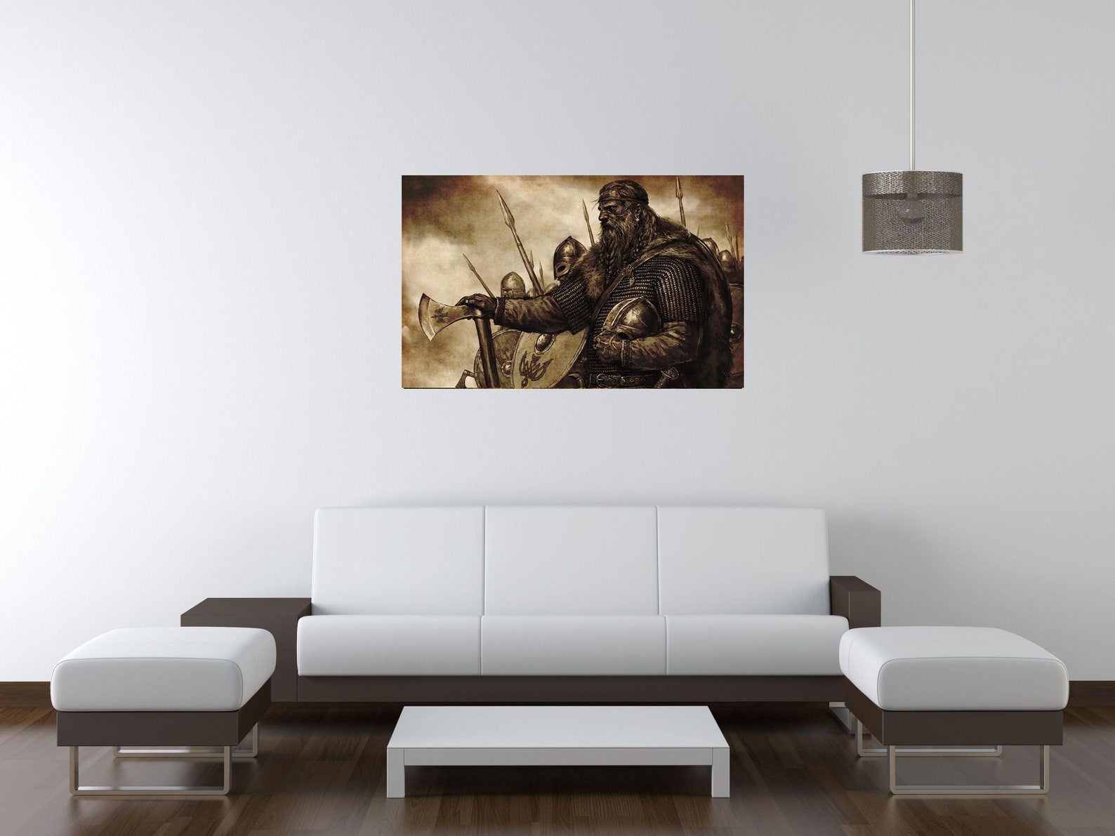VIKING WAR CRY canvas wall art Etsy